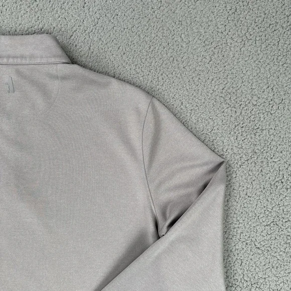 Johnnie-O Michigan Wolverines 2023 National Champs 1/4 Zip Men Medium Grey - Picture 15 of 16